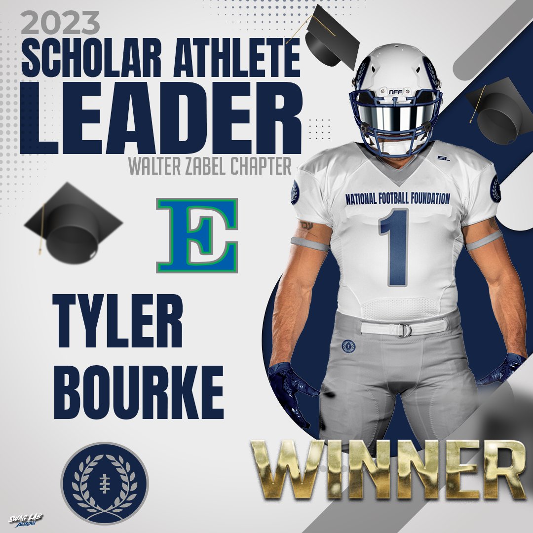CONGRATULATIONS to Tyler Bourke
for being selected by <a href="/NFFSDChapter/">National Football Foundation-Walter J. Zable/SD</a> as a 2023 Scholar Athlete Leader Scholarship winner! 
We look forward to celebrating you at our 50th Anniversary Gala on April 14th! <a href="/kusippr/">Prep Pigskin Report</a> 
<a href="/eastlaketitanFB/">Eastlake Titans Football</a> <a href="/Coach_JMendoza/">Coach Jose Mendoza (Eastlake High)</a> <a href="/SDPreps/">Bodie DeSilva</a>