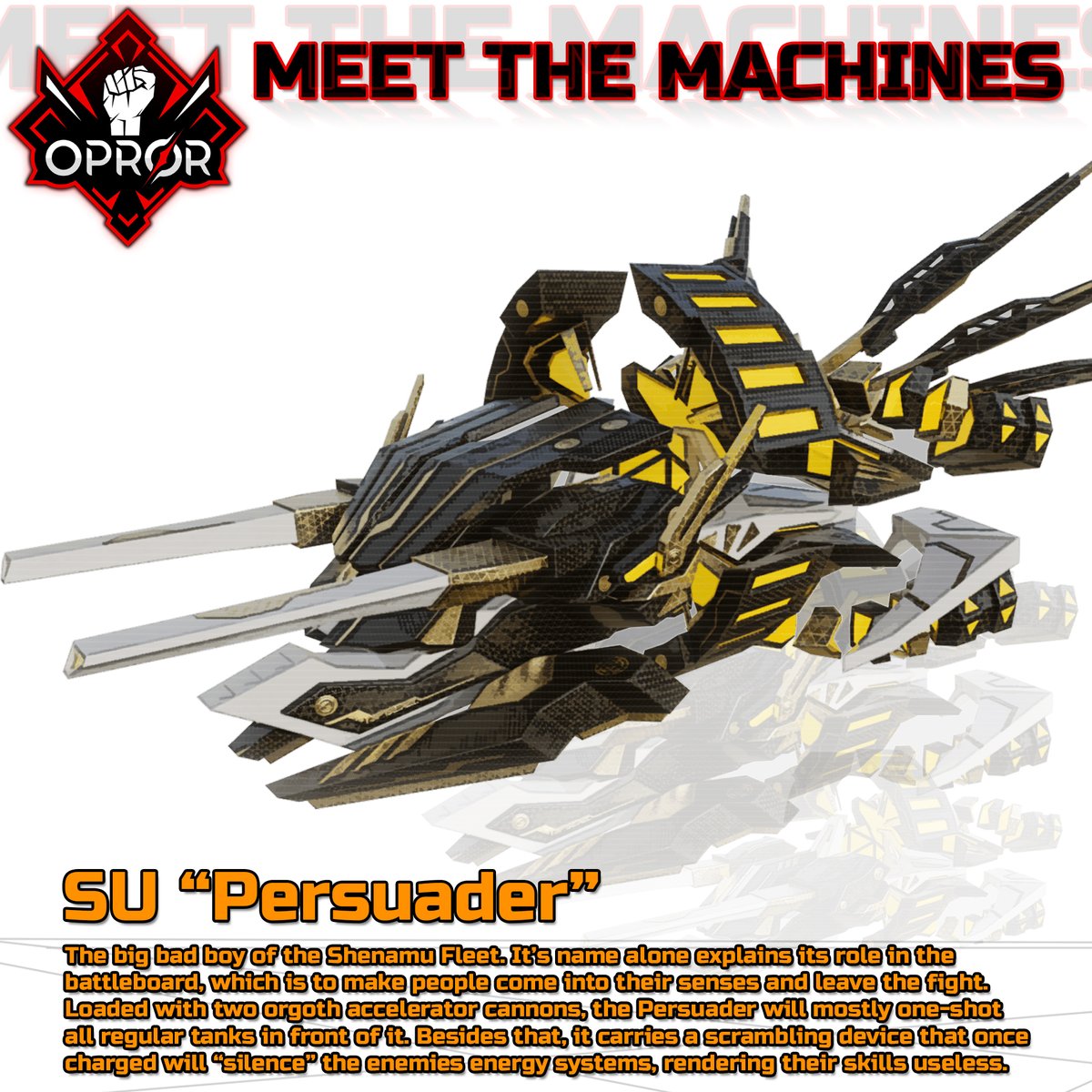 PatchNotesGames's tweet photo. Time to Meet the Machines. Which could be your favorite?

#meetthemachines #tanks #units #opror #videogames #autochess #tcg https://t.co/zQDc8rH2dC