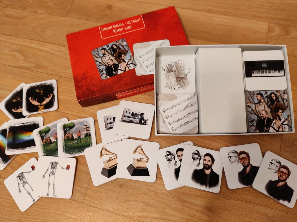 HullaBabe's tweet image. Look what was in my mailbox today ☺.The @Imaginedragons memory game made by #projectID 😍. If you are also interested write DM to @/naina0877 on Instagram. All proceeds will go to @TRFdotORG. My favorite colleague(also ID fan) gets to play with me tomorrow during lunch break 😁.