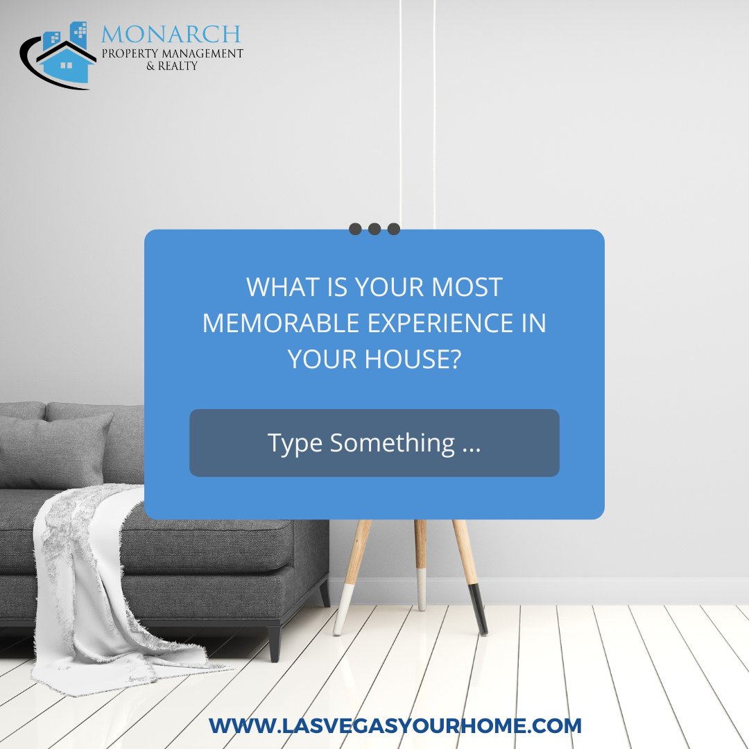 mgm_monarch's tweet image. What is your most memorable experience in your house?
Share us your experience!

#sharingtime #monarchpropertymanagement