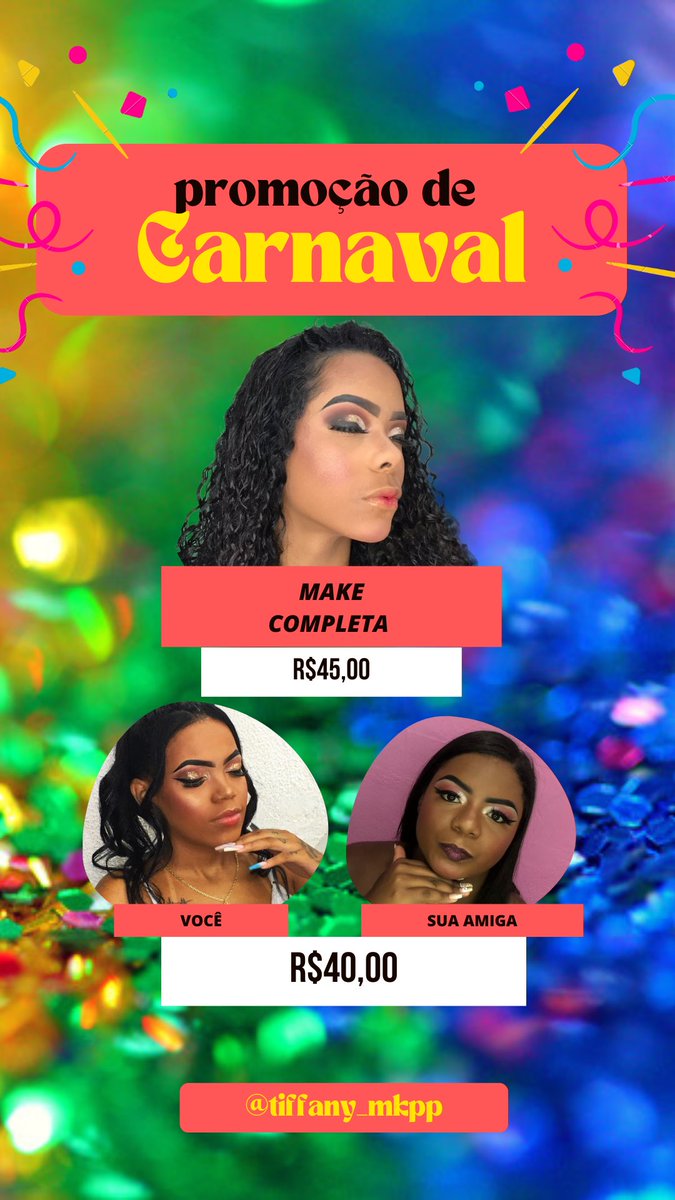 vamos iniciar fevereiro assim.. 🎊

promoções o mês todo, todos os fins d semana 🎊

não vai deixar p cima da hora, né? 🎊