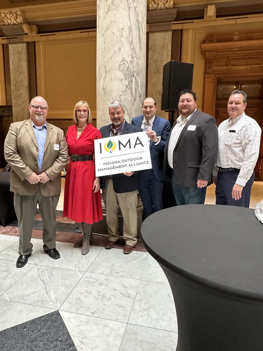 Grassroots lobbying is effective at the Indiana Statehouse. We're honored to introduce members of the Indiana Outdoor Management Alliance (IOMA) to legislators &amp; leaders like <a href="/LGSuzanneCrouch/">Lt. Gov. Suzanne Crouch</a> during their Day at the Statehouse!