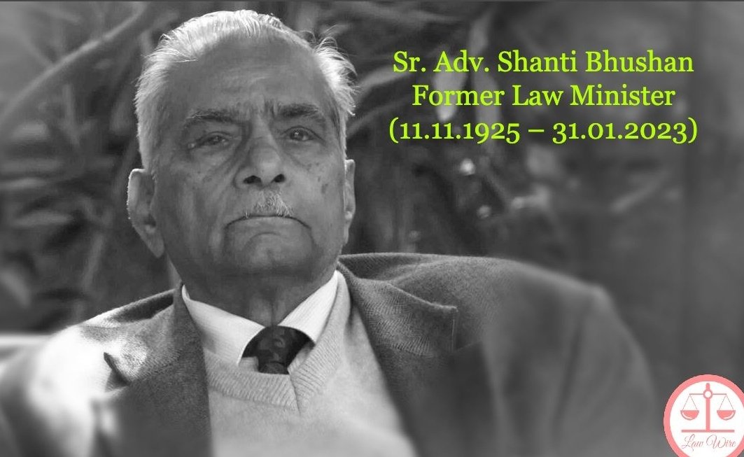 FirdoosAlam's tweet image. The legendary lawyer who represented historic case against Indra Gandhi(then P.M) before Allahabad high court which resulted in unseating indra gandhi as P.M in 1974.He stroved hard to ensure justice and uplift constitutional values.His contribution ll b remembered @pbhushan1