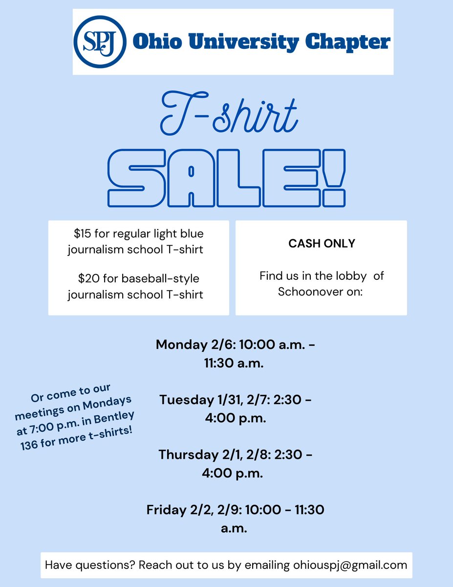 Ohio University SPJ tweet media