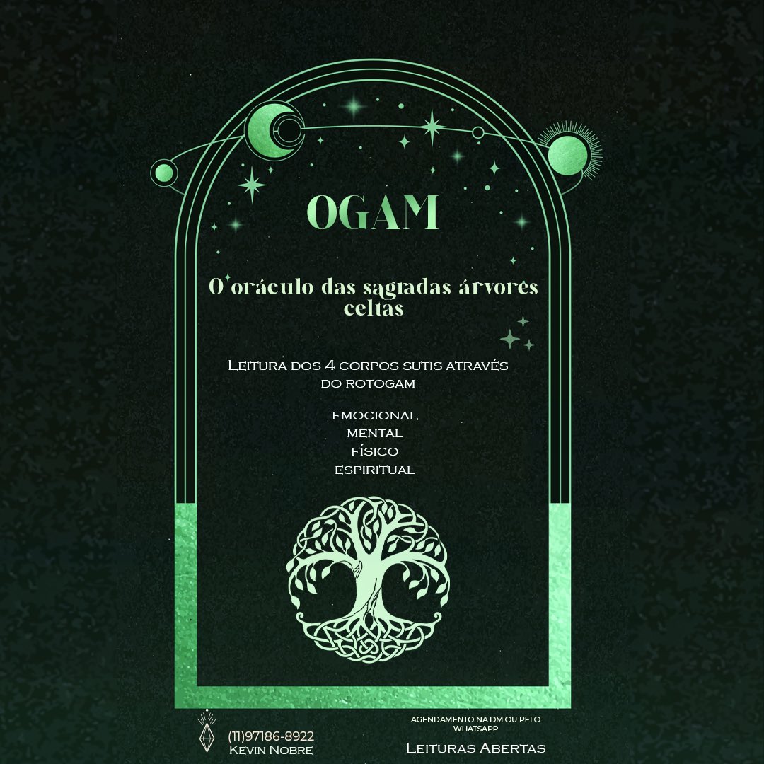 ILubbss's tweet photo. Tarot e Oráculo Ogam.

Venham entender as energias que regem seu campo energético. 🧙🏼‍♂️

Agendamentos pela DM e pelo WhatsApp. 💌 https://t.co/7g2WfyOa8G