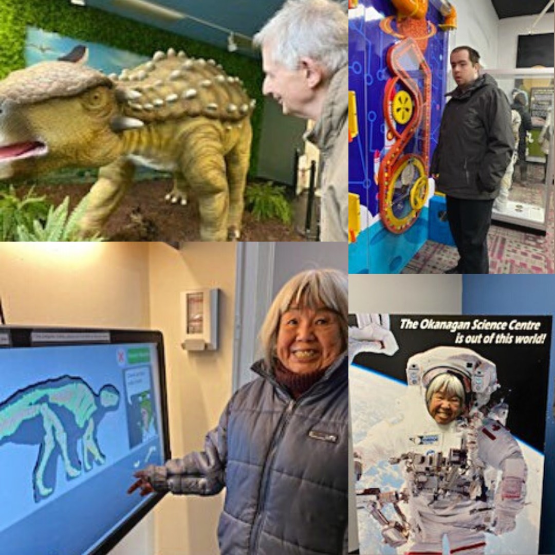 Our Day Program on an outing to the Science Centre.
Our Participants enjoyed the #dinosaurexhibit, go check it out.
<a href="/OkanaganScience/">Okanagan Science Ctr</a>