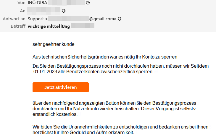 DO7OOhrp2021's tweet image. Recht schlecht gemacht! Um nicht "superdoof" zu schreiben.

War noch ein PDF dran. Diese war leer und hatte keine Actions drin (mit Bless analysiert).

#ScriptKiddies