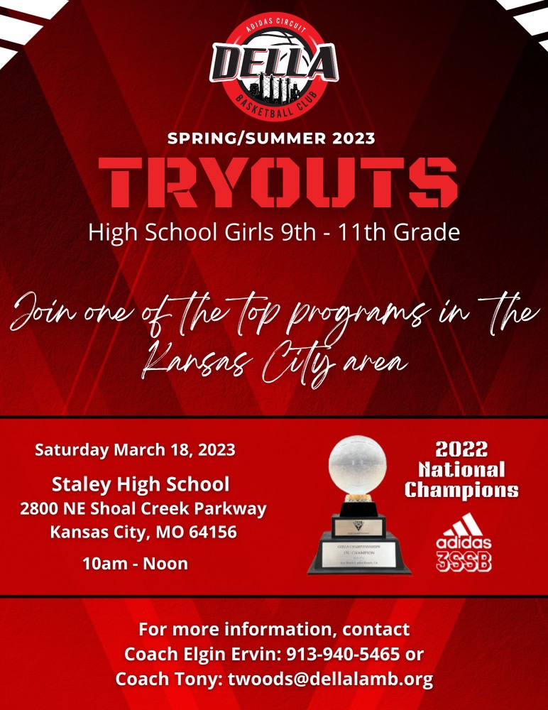 When your high school season is over..... Come be a part of something great representing the KC Area!!
