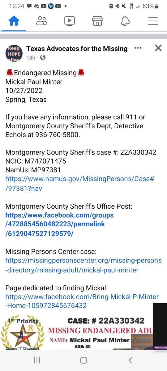 MGOGMissingNTX's tweet image. 🚨🚨🚨Missing Endangered Adult🚨🚨🚨
#MissingInTexas