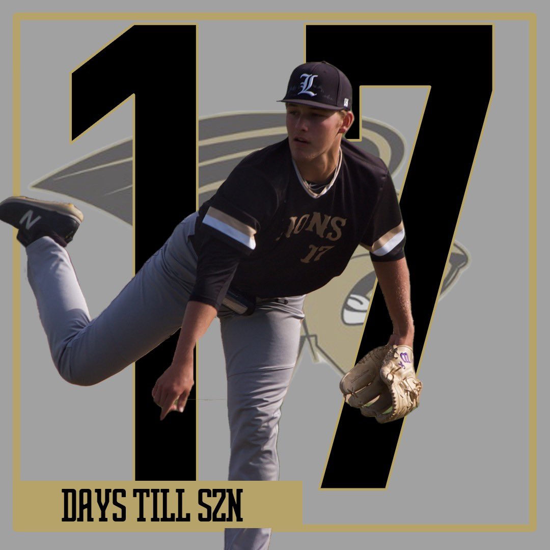 LULIONSBASEBALL's tweet photo. 17 days till opening day! 

#17- Josh Newell is a freshman RHP from St. Charles, Missouri. Josh joins the Lions for his first year from St. Charles West. 

#OneRoar🦁⚾️ https://t.co/hEgxUhe1xr