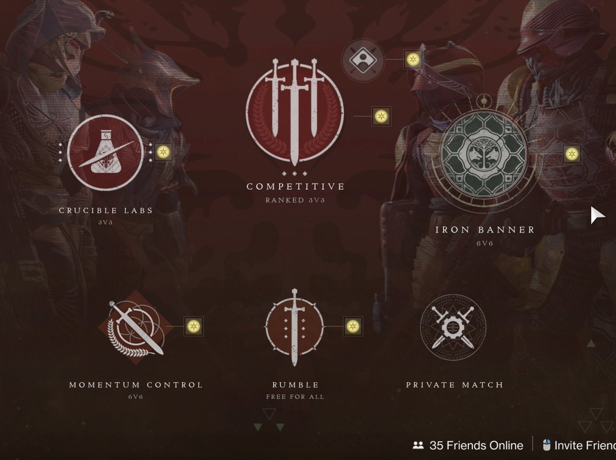 AcePhoenix21's tweet photo. ICYMI: @Bungie Removed Solo Queue From IB Good Luck With 6 Stackers https://t.co/g1jxURAPfK