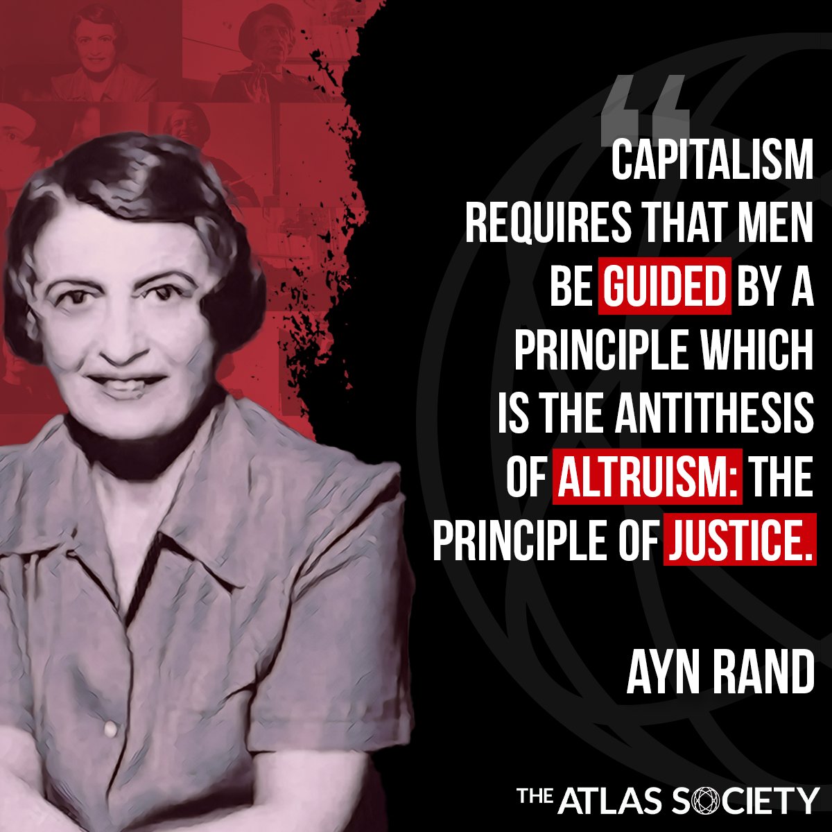 You Want Real "Social" Justice?  It's Called Capitalism. #Objectivism #Capitalism #AynRand