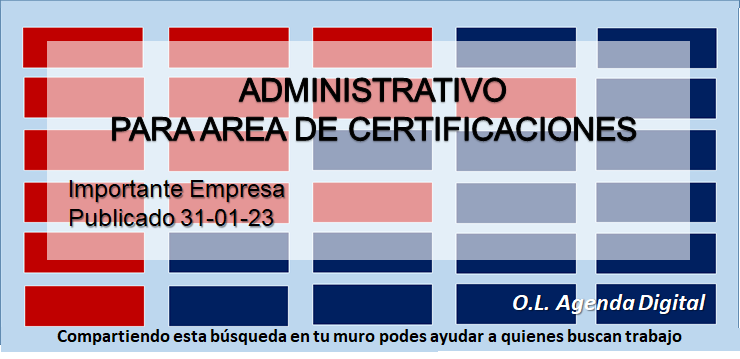 Services_Works's tweet photo. ADMINISTRATIVO  DE CERTIFICACIONES https://t.co/ufNSRJs4JK https://t.co/Sq3PWR8KMX