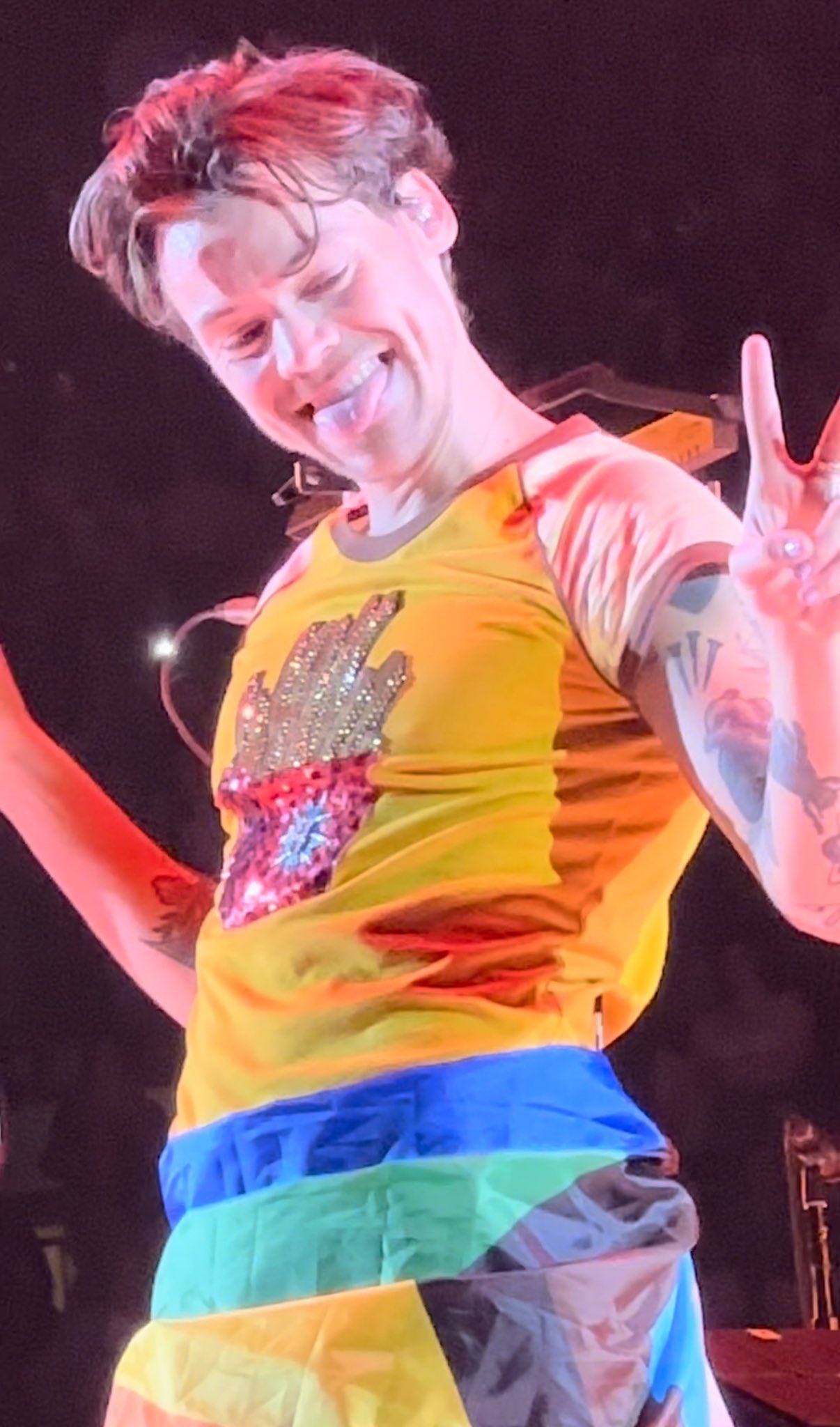 Happy birthday to my rainbow princess I love you so much.  