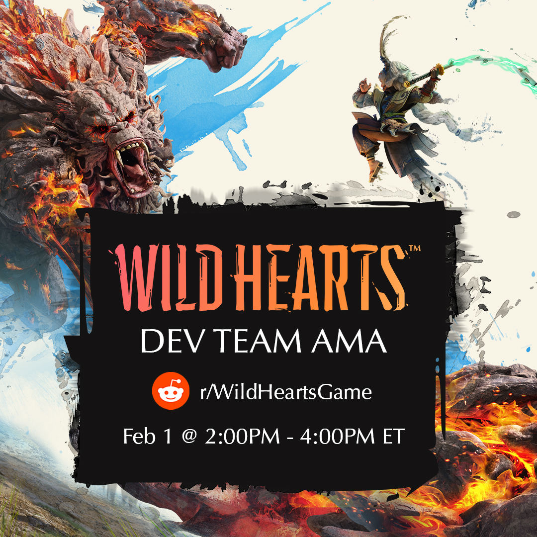 WILD HEARTS on X: Hunters! Thank you for joining us yesterday during our  Reddit AMA! 🏹 Here are just a few of the many questions we've answered 🧵  First up: Will there