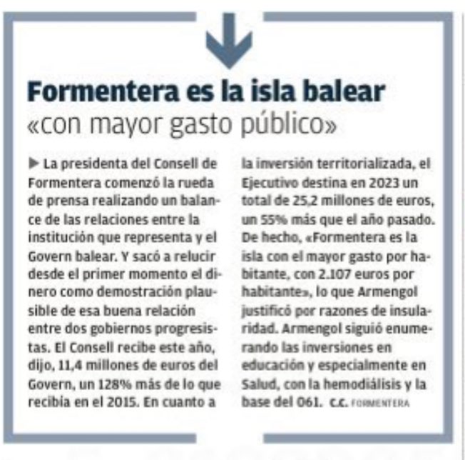 PSOEFormentera's tweet photo. 🔴Ahir el #ConsellDeGovern del @goib es va celebrar a #Formentera

👉🏻Amb l’aprovació de:
✅Interès autònomic obres #IESMarcFerrer
🏥Pla funcional UBS La Mola
💧Obres bassa de reg
🐍Mesures control arribada ofidis

📈Formentera és l’illa amb ➕ inversió pública

#MésForçaQueMai🌹 https://t.co/YbpsCtxURu