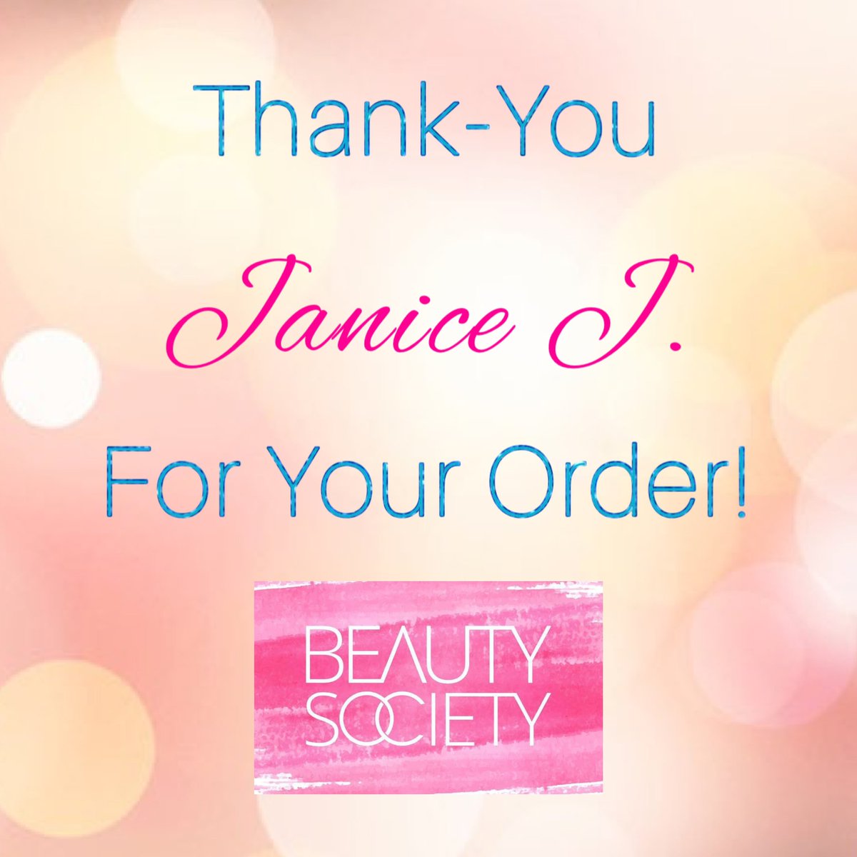 bellameBP's tweet photo. Thank-You Janice J. for your kind and BEAUTYful purchase. π #customershoutout #friendshoutout #thankyouforyourorder #customerappreciation https://t.co/NGHRAboy99