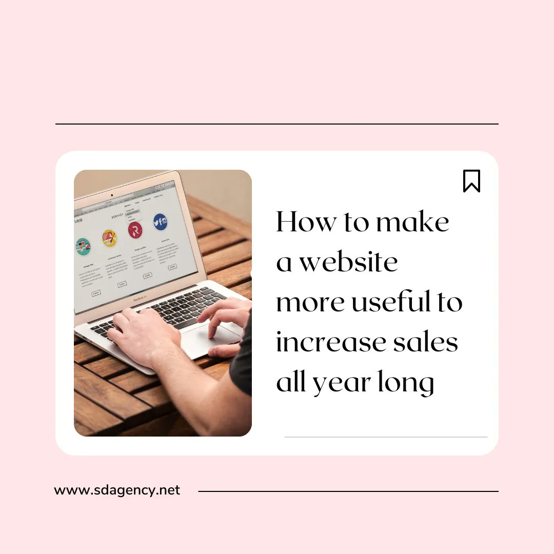 How to make sure your website stays useful and drives sales year-round:

- Keep your site up-to-date with fresh content 
- Use data analysis tools to monitor &amp; optimize your site 
- Create opportunities for users to engage with your site 

Get more tips: buff.ly/3rgDkPJ
