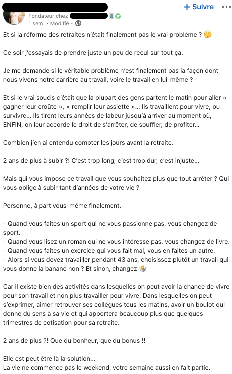 DisruptiveHoLin's tweet photo. 2 ans de moins à la retraite ?! Que du bonheur, que du bonus !! https://t.co/FLRUiBKpwU
