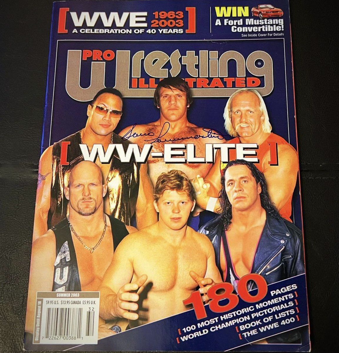 With all the hubbub over retros it was easy to overlook the previous blog entry released just a few days earlier. Don’t sleep on Bruno. Ever.

#BrunoSammartino
#TheLivingLegend
#WrestlingAutographs
#PittsburghWrestling
#WWEHistory
#PWI

wrestlingmemorabilia.blogspot.com/2023/01/signat…