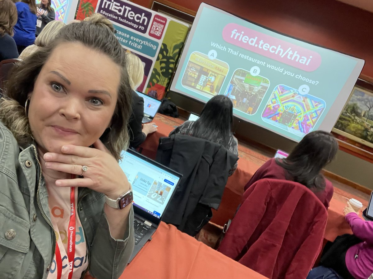 <a href="/friEdTechnology/">friEdTechnology Team</a> Thanks for the AMAZING session this morning: Learning Experience Design Workshop. Excellent tips and knowledge on how to make presentations that are accessible, pop, and leave our learners wanting to come back for more. ✨🍳✨
