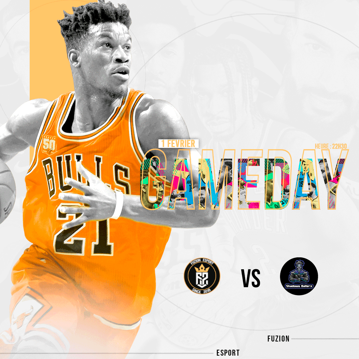 #NBA2K23 | SAUCE LIGUE 🇫🇷

Ce soir notre équipe #NBA va disputer un match pour la #SauceLigue🏆🦁

🏆 <a href="/SauceLigue/">SAUCE Ligue</a> 
🕘 22H30
🆚 @Shadows_Ballerz 
📆Mercredi 1 février