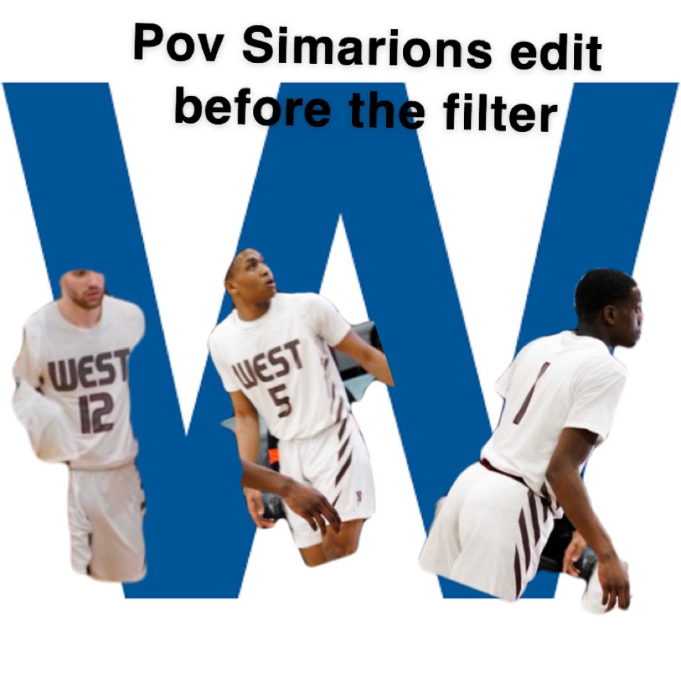 JoeShmoeU's tweet photo. Joes Nation, your cougar recruits take on #7 Waterloo West at home tonight! But something must be addressed, Wahawks guard Simarion Anderson might be ok at scoring but this dude cant make an edit to save his life, bro was caught red handed using the Cubs W flag &amp; Snap stickers 🤦🏼‍♂️ https://t.co/zj9x14nZTu