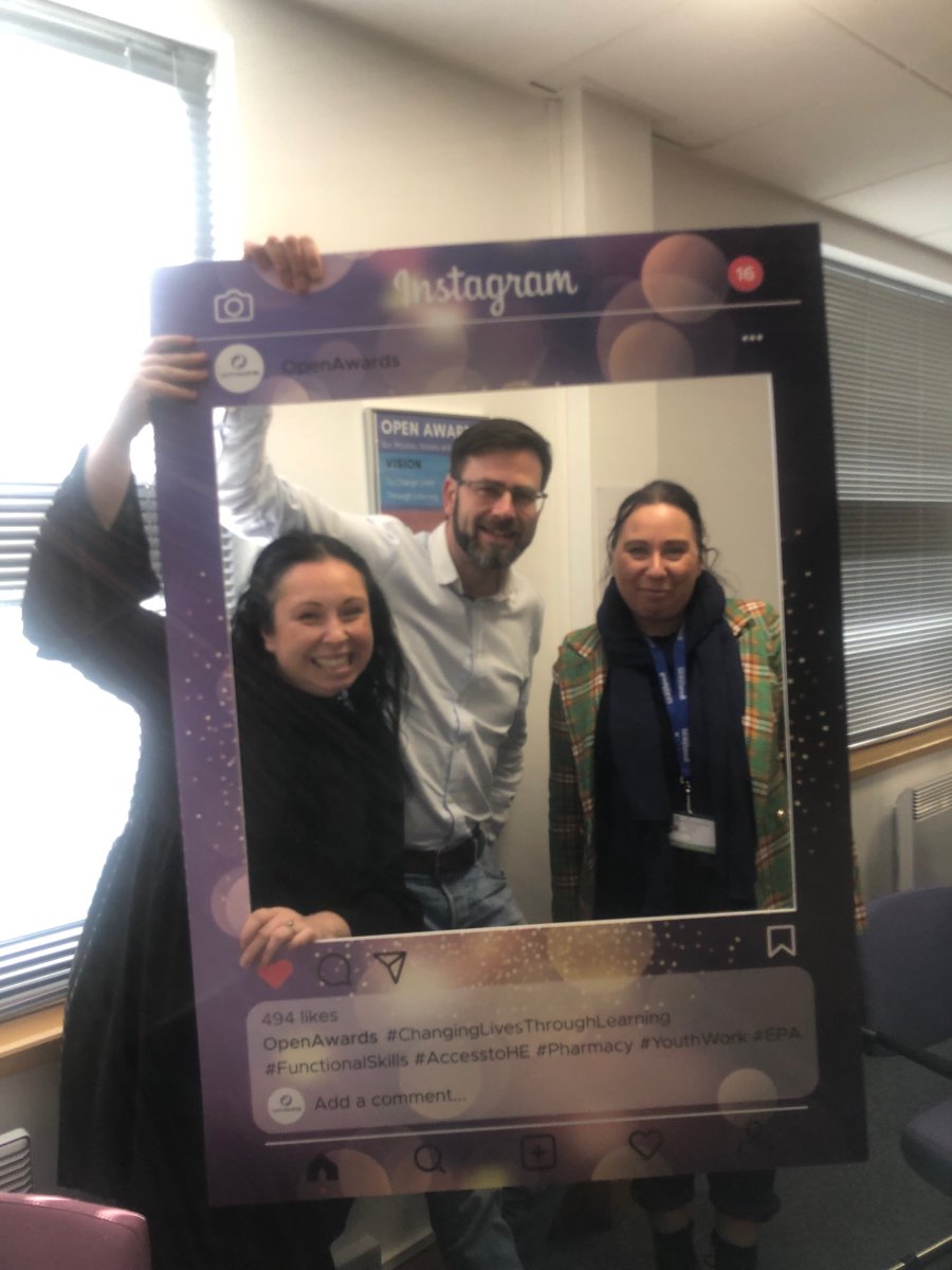 RacheyNewman's tweet image. Thanks  to the fab @MyGreatPlace  and @LucidOptical  for joining us today at the @openawards #EPA Roadshow. Was so lovely to chat and find out all about your plans for your learners. Soooo happy to be involved in these conversations and #changinglivesthroughlearning