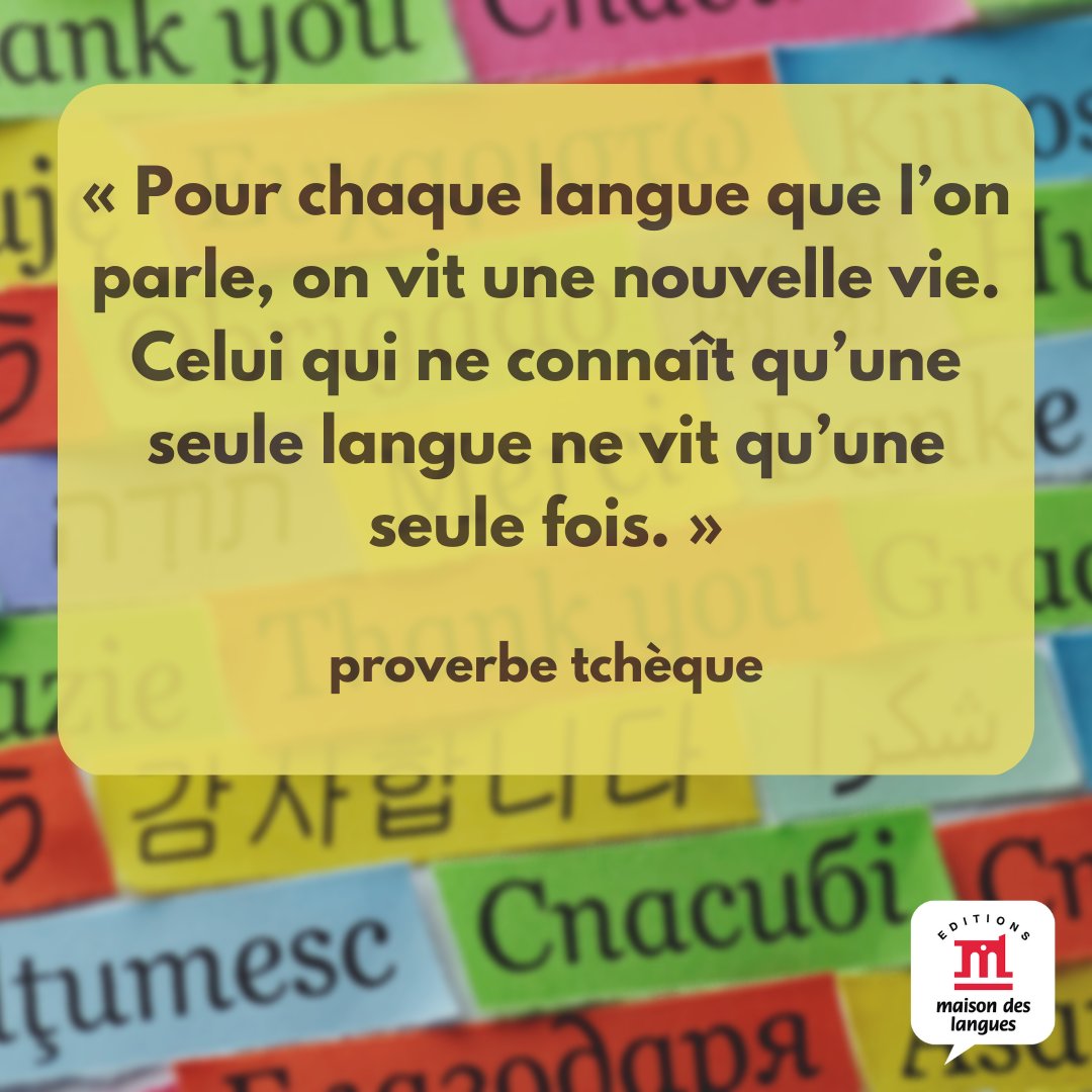 Qu'en pensez-vous ? Combien de langues parlez-vous ?
#fle #proverbe #languesétrangères #françaislangueétrangère #apprendreunelangue #learnlanguages #profdefle