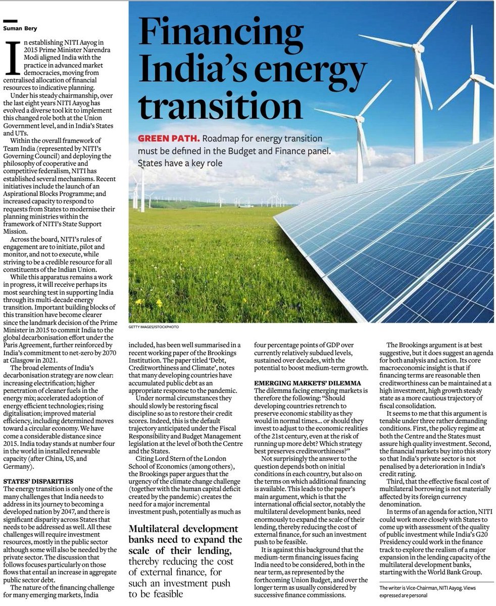 Financing India's energy transition

Source: Business line

GS Paper-3: Inclusive Growth, Conservation, energy

#UPSC #UPSCExtraAttempt
