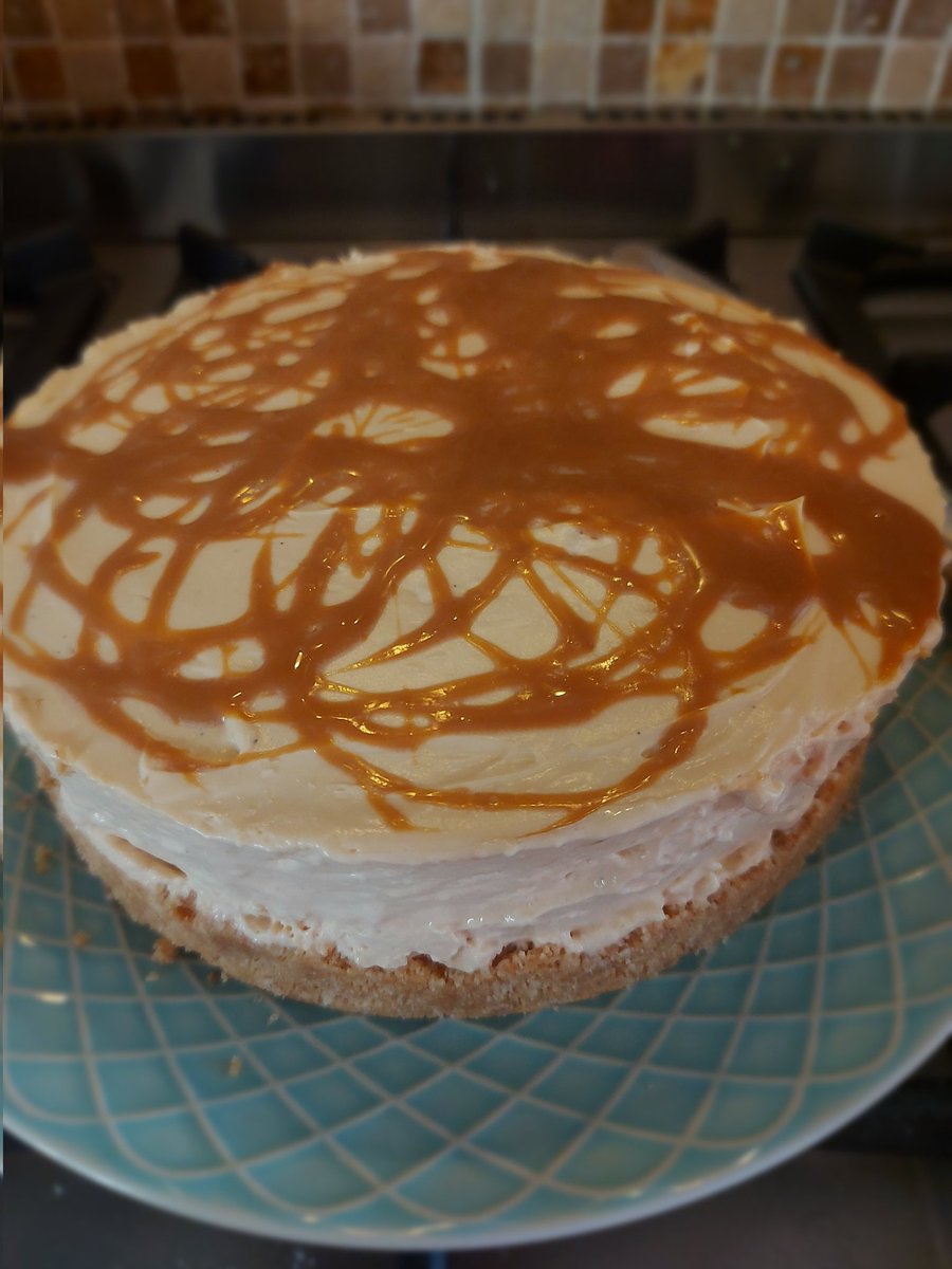 Camdragon's tweet photo. Mushroom and walnut cobbler; cooked in the slow cooker, finished off with 5 mins under the grill. Beth's made a salted caramel cheesecake for dessert. 
#tonightwefeast https://t.co/5CKygok7t8