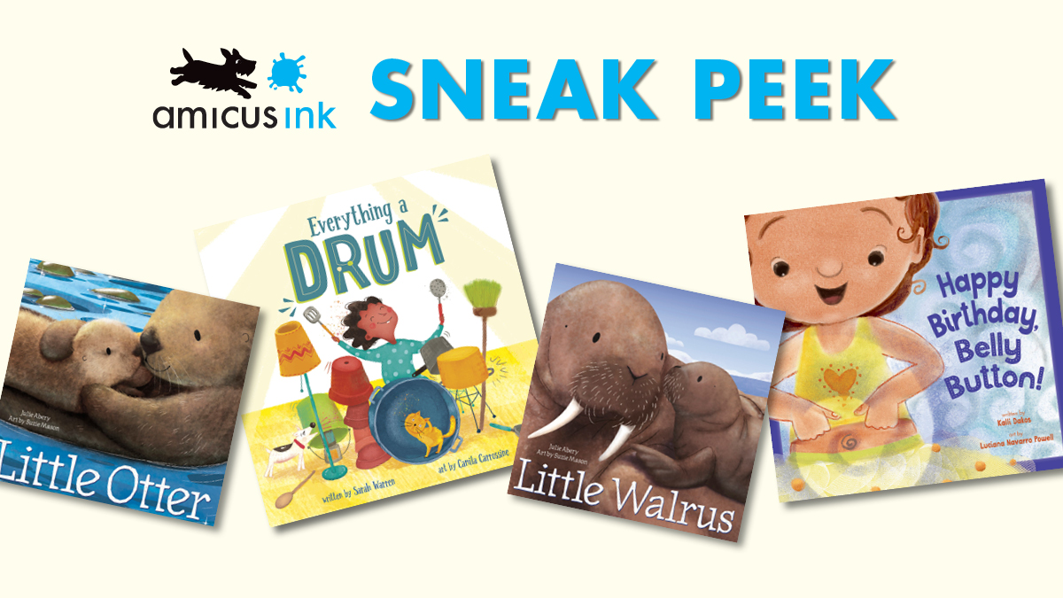 Sneak Peek! Take a look at what's coming in March 2023 from Amicus Ink! Inspirational and humorous titles covering nature, anatomy, and even rhythm and music will delight your young readers. #comingsoon #newbooks #picturebooks #boardbooks #AmicusPublishing