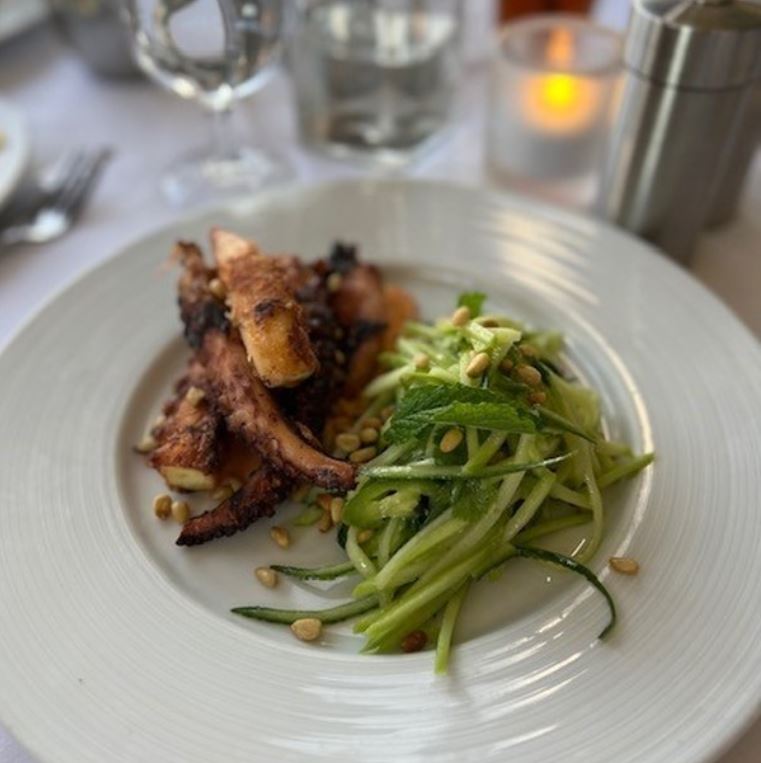 Bursting with flavor is our Warm Octopus Salad, served with marinated chickpeas, smoked pumpkin seeds, chili crisp, and pine nuts. It’s a new year, so book a reservation to try a new dish!

signatureroom.com/room/

#SignatureLounge #SignatureRoom #CelebrationEnvy #ElevationEnvy