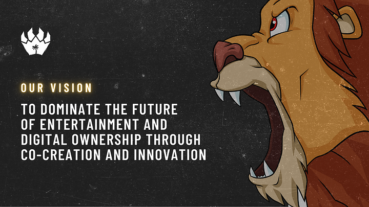 LazyLionsNFT's tweet photo. The Vision. 🦁 https://t.co/EHVpbcBKVa