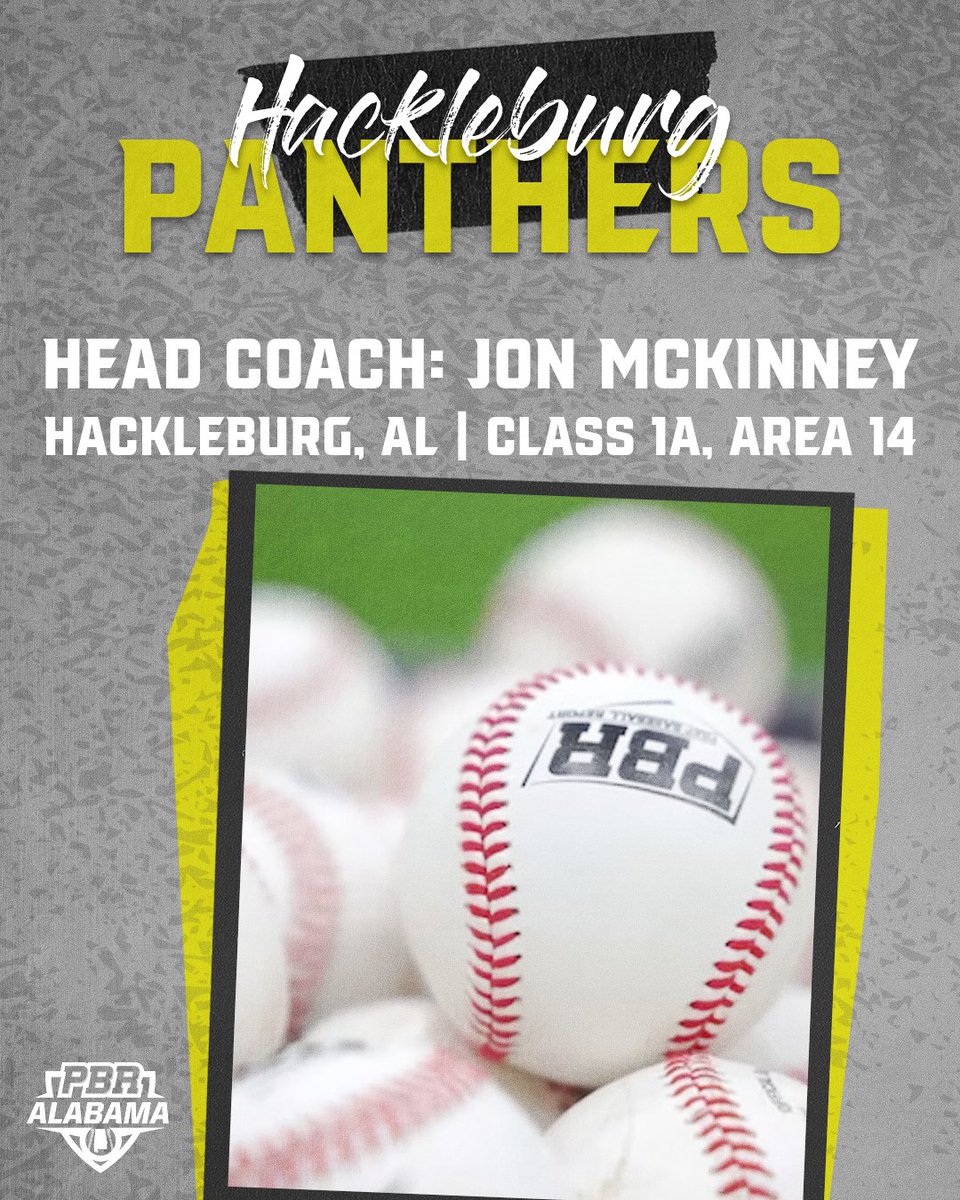 PrepBaseballAL's tweet photo. #ALHSPreview23: 𝐇𝐚𝐜𝐤𝐥𝐞𝐛𝐮𝐫𝐠 𝐏𝐚𝐧𝐭𝐡𝐞𝐫𝐬

⚾️: @Hack_Baseball
👤: @JMcKnney
📋: Class 1A, Area 14
📍: Hackleburg, AL

𝐏𝐑𝐄𝐕𝐈𝐄𝐖 ➡️: https://t.co/5KYQUDt1a3 https://t.co/9DuMot2QIk