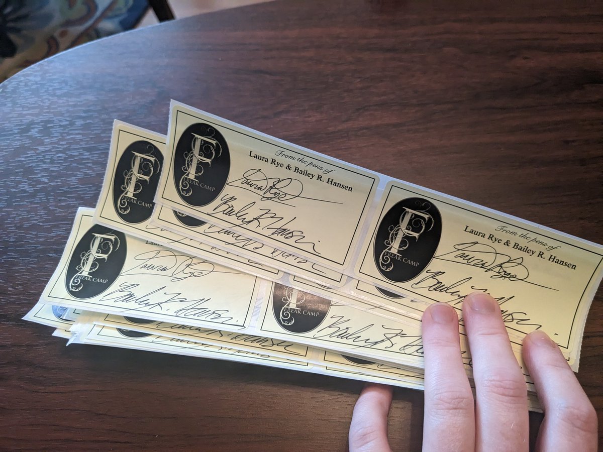 lauraryewrites's tweet photo. PAPERBACKS. ARE. COMING.

#freakcamp #paperbacklove #signedbooks #giveawaydetailstocome #anyonewillbeabletoorderacopyforthemselves #mmparanormalromance #queerromance #mmromance #paranormalromance #happyeverafter #epiclovestory #boysinlove https://t.co/RTu9t0cNog
