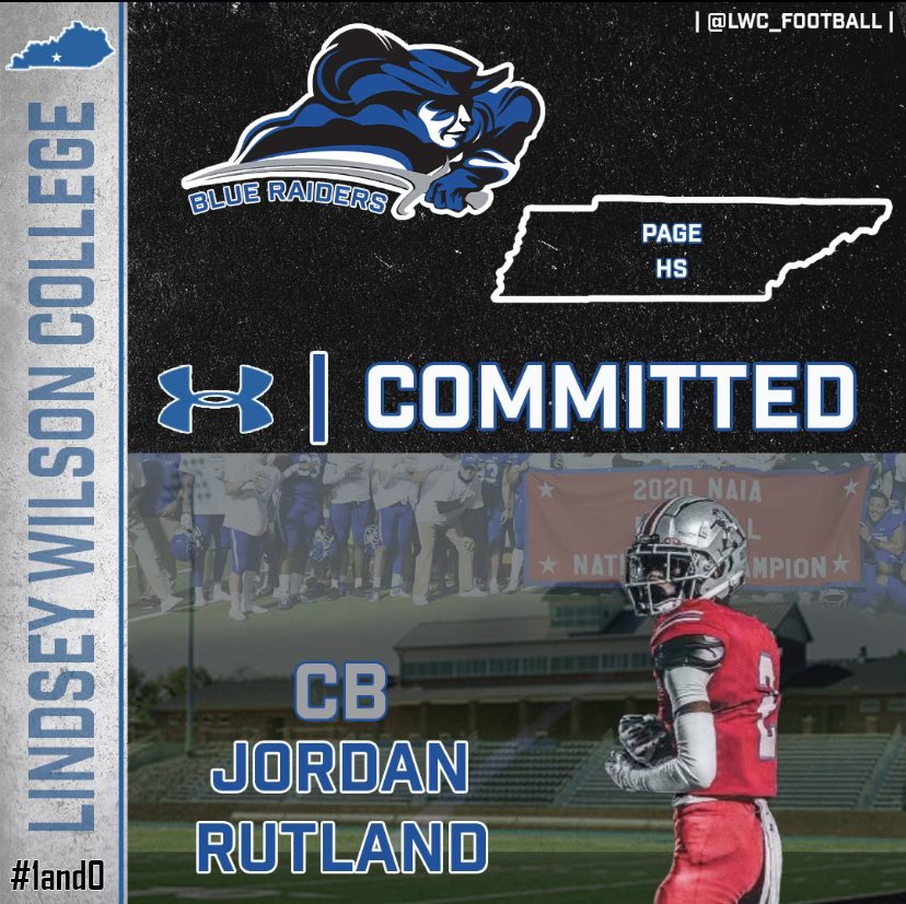 Jordan Rutland (@jordanrutland1) on Twitter photo #AGTG 100% Committed‼️‼️💙 @CoachGraham_LWC <a href="/pagefootball/">Page Patriots Football</a> <a href="/CoachKleckler/">Phil Kleckler</a> <a href="/CoachPalmer/">COACH PALMER</a> <a href="/CoachKKerns/">Kenzie Kerns</a> @LWC_Football <a href="/CSmithScout/">Chris Smith</a> <a href="/NatlPlaymkrsAca/">NatlPlaymkersAcademy</a> #AGTG 100% Committed‼️‼️💙 @CoachGraham_LWC <a href="/pagefootball/">Page Patriots Football</a> <a href="/CoachKleckler/">Phil Kleckler</a> <a href="/CoachPalmer/">COACH PALMER</a> <a href="/CoachKKerns/">Kenzie Kerns</a> @LWC_Football <a href="/CSmithScout/">Chris Smith</a> <a href="/NatlPlaymkrsAca/">NatlPlaymkersAcademy</a>