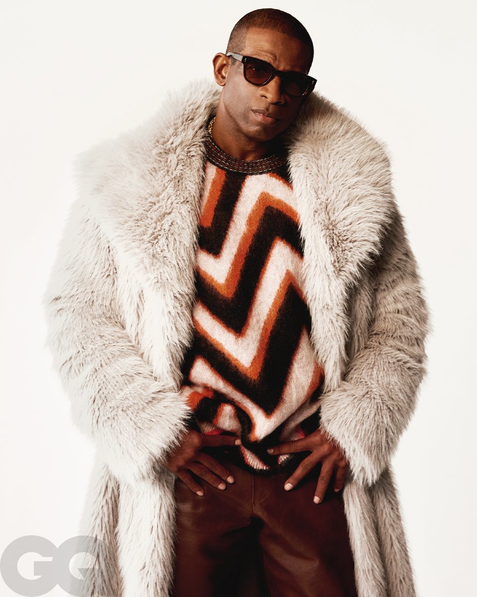 ProFootballHOF's tweet photo. From the day he first stepped foot on the national stage, @DeionSanders has been a trendsetter.

Prime Time’s fashion sense is set to be immortalized, as the Pro Football Hall of Famer will be inducted into the @GQSports Style Hall of Fame’s inaugural class on February 11! https://t.co/qc6vg2Vh33