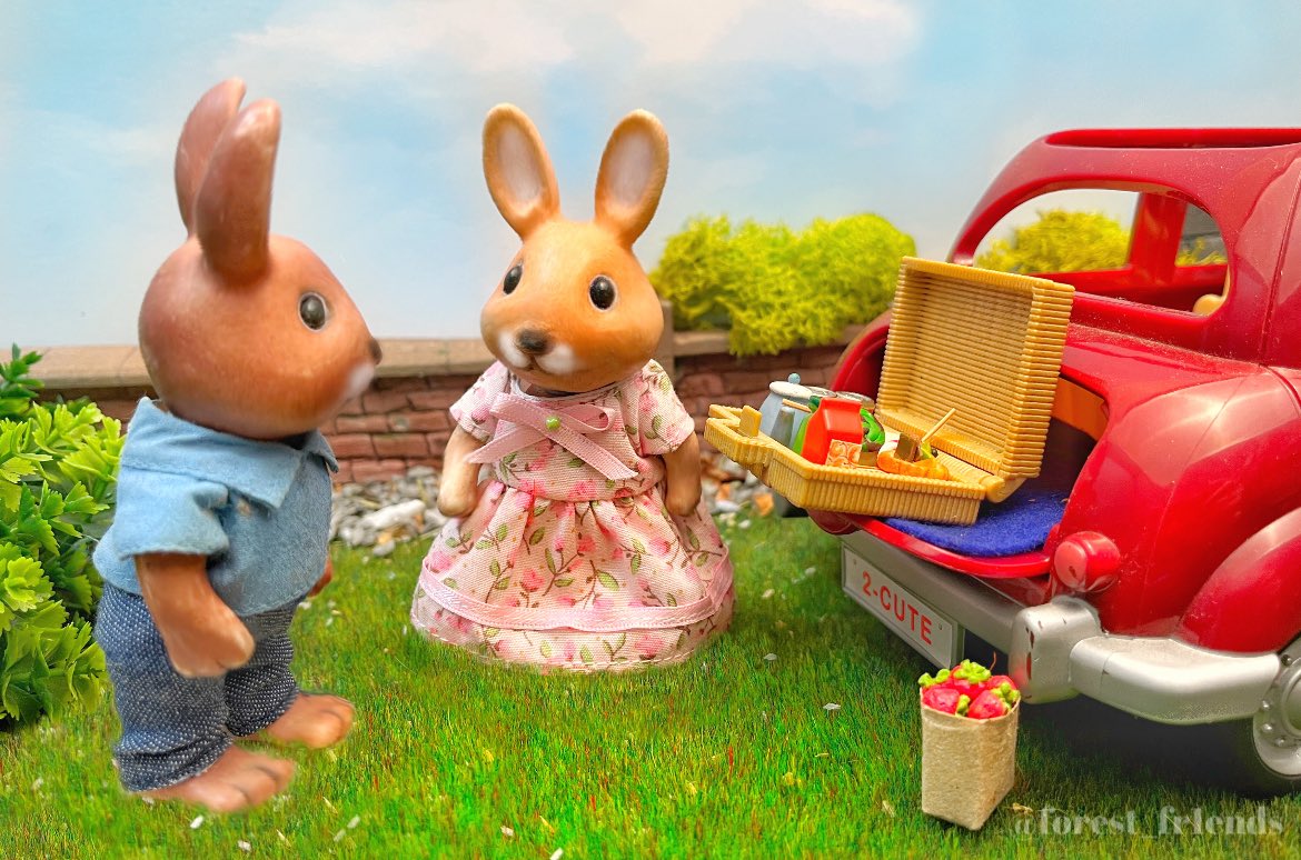 forest_fr1ends's tweet photo. - it’s nice to finally use the picnic basket. ham sarnies, celery sticks, mini babybels and lashings of ginger beer. 
- you’ve never been dogging before have you barbara…? https://t.co/dd17crTXJ3