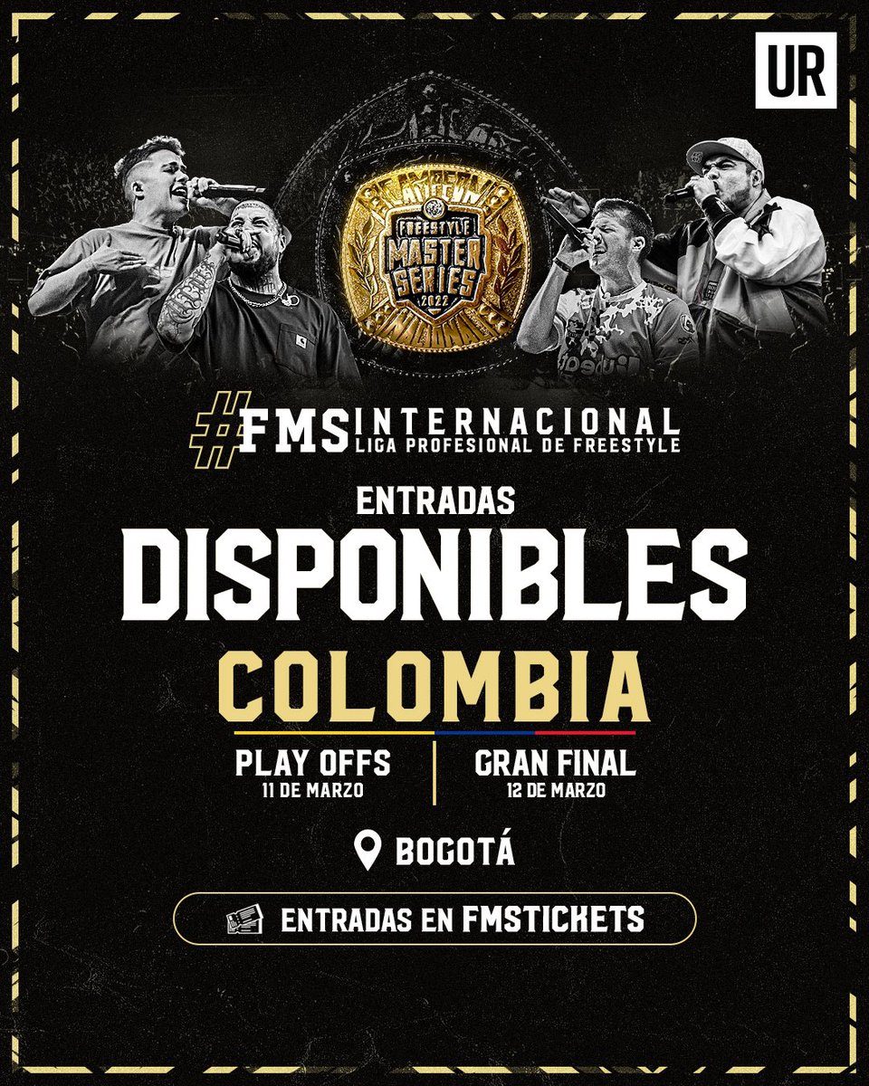 fmscolombia_'s tweet photo. ¡ENTRADAS PARA #FMSINTERNACIONAL YA DISPONIBLES! 🏆🇨🇴

Aquí 👉🏽 https://t.co/zb5X62d3YE https://t.co/7ZCmE6DT4v