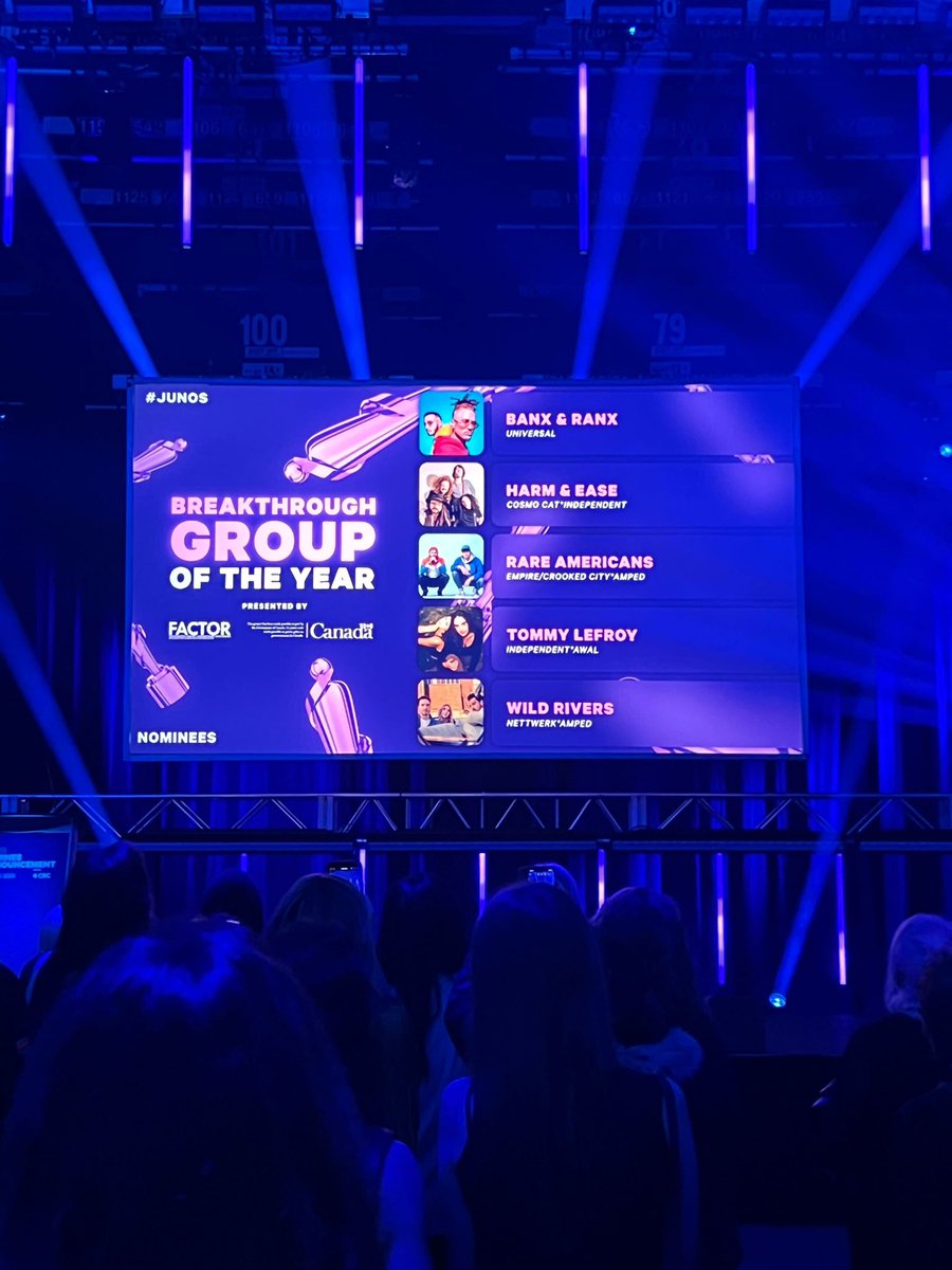 rareamericans's tweet image. Can’t believe we’re saying this but… we’re nominated for a JUNO!! Congrats to all the nominees and most of all our team and incredible fans! We love you DEEP! @TheJUNOAwards #rareamericans #junonominated
