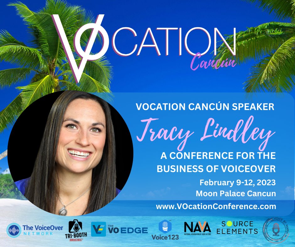 It’s almost go time for this 1st-of-its-kind #voiceover conference!
I’m presenting a breakout session about #linkedInmarketing as well as speaking on a panel.
Can’t wait!
Grab your last-minute tickets here:
vocationconference.com
#vocationcancun #businessofvoiceover