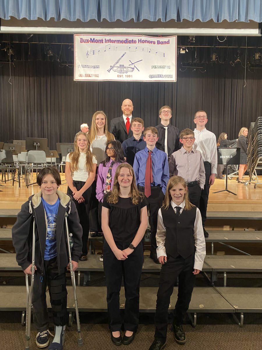 On Friday January 27 the Bux Mont Honors Band held their 31st Annual Concert at Strayer Middle School.  Congratulations to the IV students selected to participate in this event!