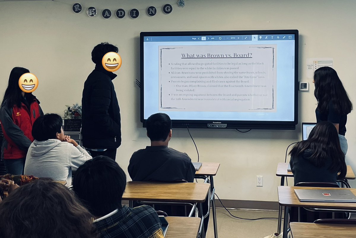 Mrs_RosaELA's tweet photo. Preparing for Black History Month with  mini-research groups and presentations where the students become the teachers. We are so excited for our new units on the fights for equality, liberty, &amp; justice! #iatk12 #pumas #secondaryELA https://t.co/hlDl7IJiRX