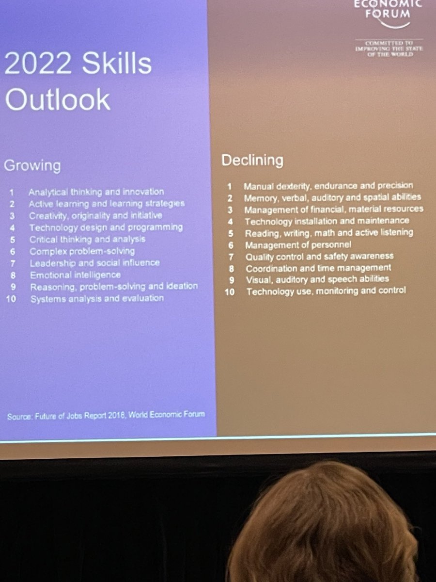 Angel2Misty's tweet photo. Wowza… hard to wrap my brain around all the declining skills— I think things like reading and active listening are foundational to being critical thinkers… Think this might make a really good PD for my teachers #TCEA2023  
@R_FISD @DrJosh_Garcia @cllowery @j11robbins https://t.co/bJyWmD6wSM