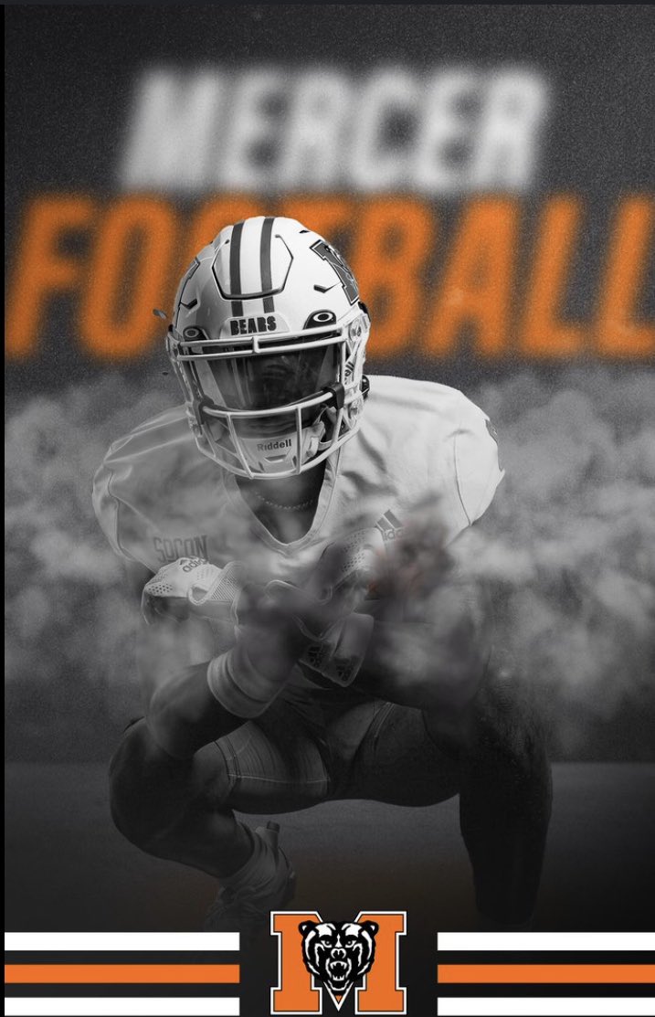 #AGTG Blessed to have received an opportunity to continue my athletic and academic career at the University of Mercer! Thank you <a href="/coachLong95/">Jimmy Long</a> <a href="/MercerFootball/">Mercer Football</a> <a href="/David_Windon/">Dave Windon</a> <a href="/CoachJRogers1/">Justin Rogers</a> <a href="/CoachAtkins_M/">Coach Mod 🐶</a> <a href="/tcchsyjfootball/">TCCHS Football</a> <a href="/MrTNT21/">CoachTNorton</a>