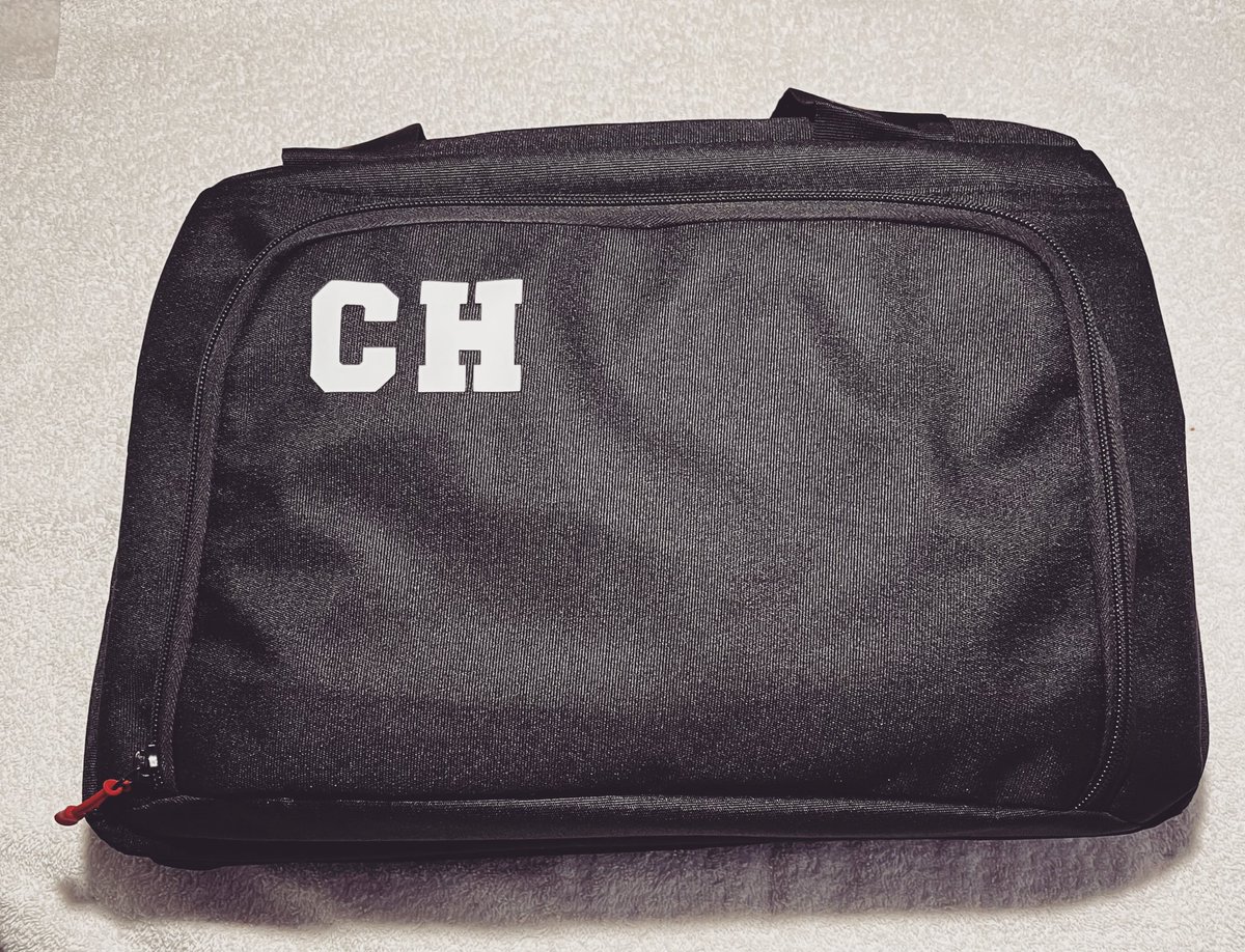 🧰 Pro-Sports Injury Management 🧰 I'm a massive fan of the initials only look to our premium medical run on bag. CH's order choice was initial only & elite stock option.