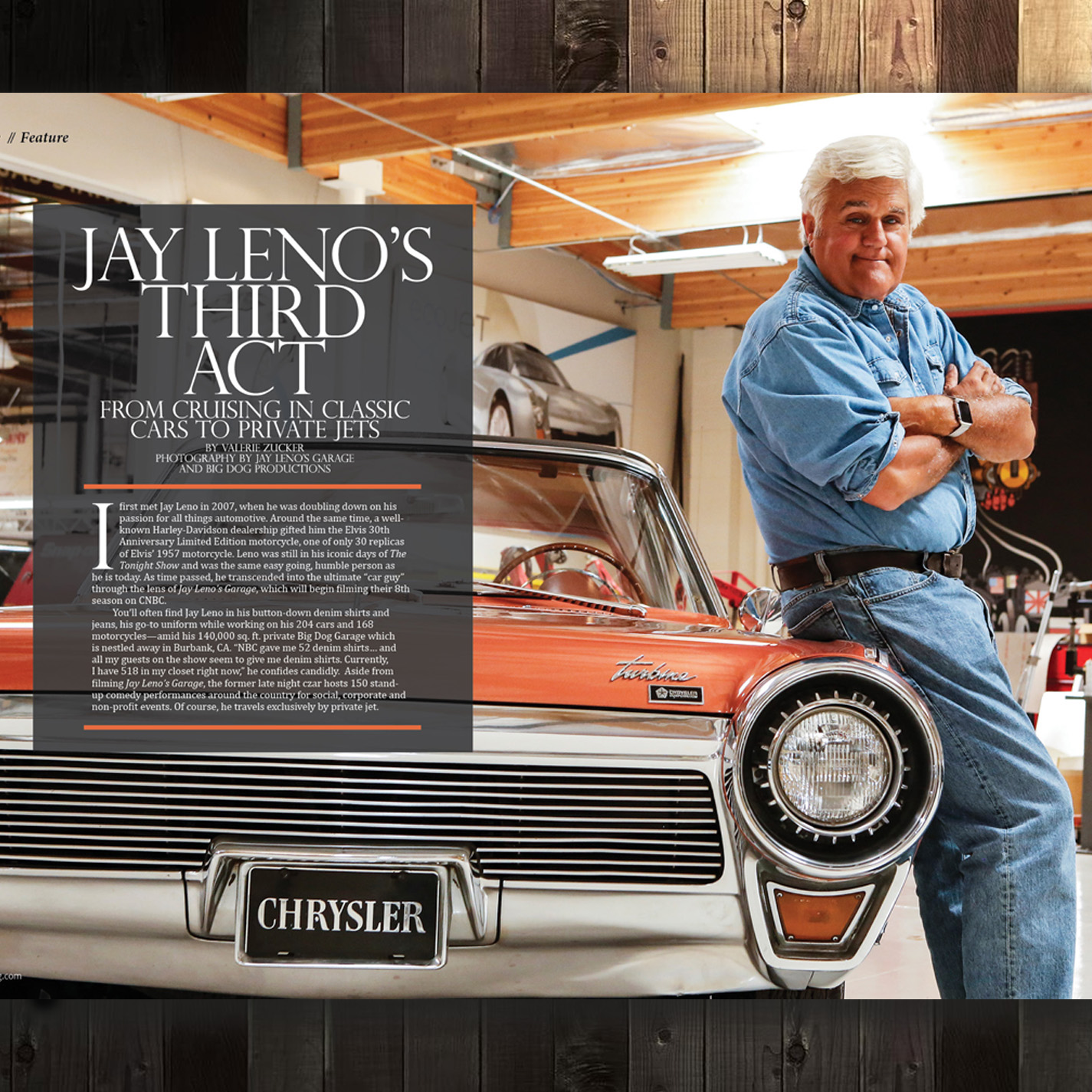 Jay Leno's Garage Advanced Vehicle Care Discount Offer - Shannons Club