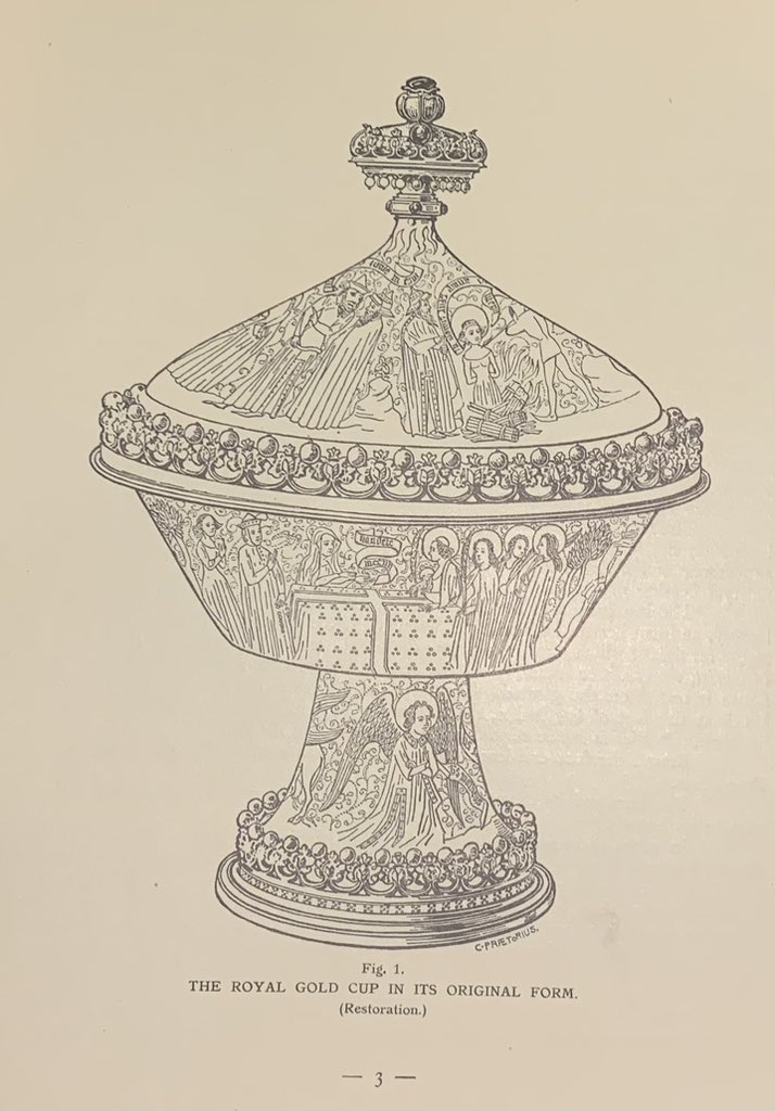 Found amongst some old files. O.M. Dalton’s text concludes ‘this rare historical relic …must always rank among the greatest treasures of the British Museum’.I