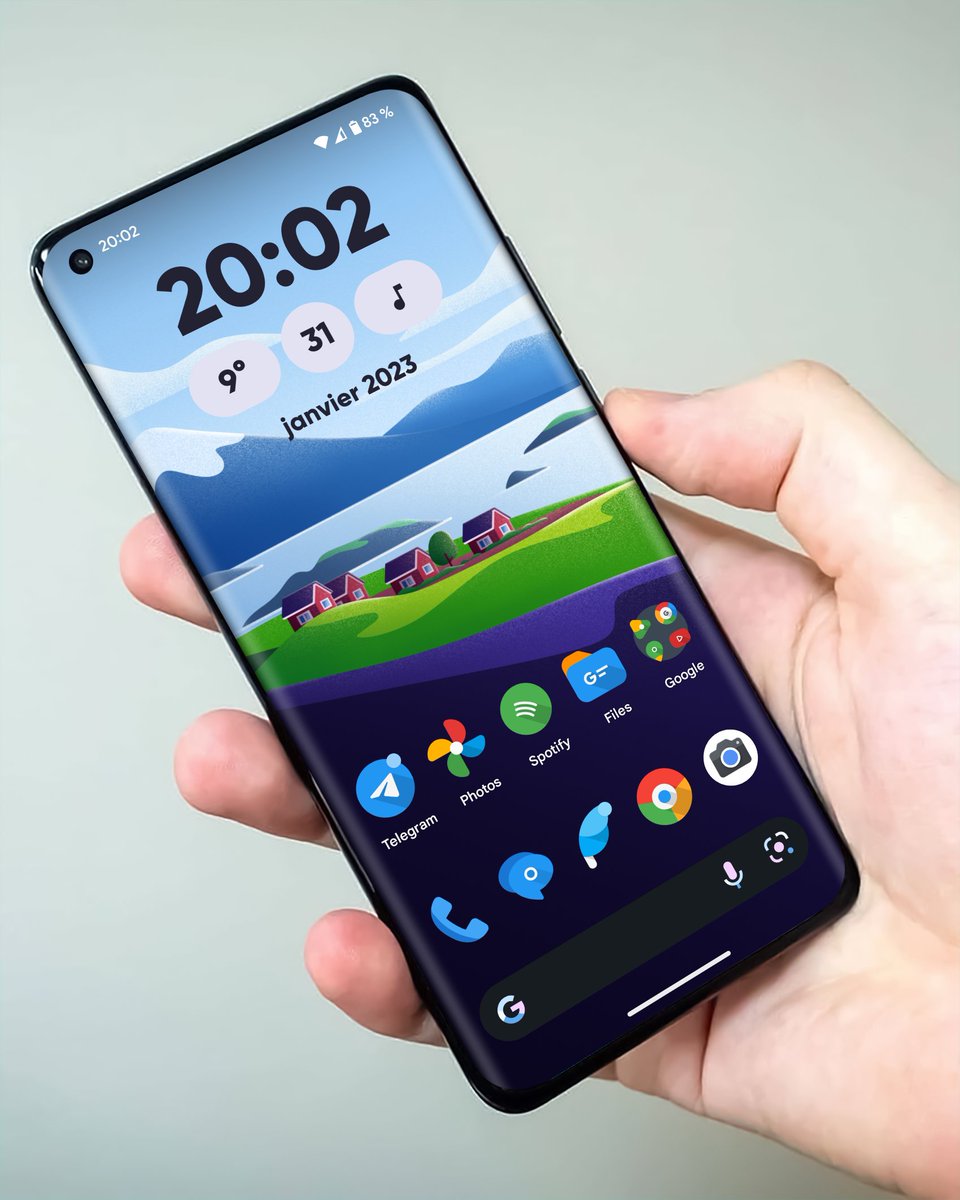 smartechdaily's tweet image. واجهة جهازي اليوم 😍
• الجهاز : #OnePlus8
• الخلفية : Lunar Wallpapers play.google.com/store/apps/det…
• الأيقونات : Minimale icon pack play.google.com/store/apps/dev…
• الويدجت : One4KWGTPro
play.google.com/store/apps/det…